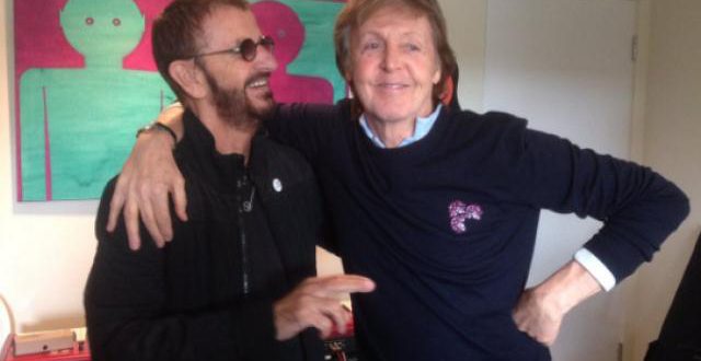 Ringo Starr et Paul McCartney réunis en studio à Los Angeles Ringo Starr et Paul McCartney réunis en studio à Los Angeles
