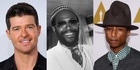 Plagiat de Marvin Gaye: Pharrell Williams et Robin Thicke définitivement condamnés Plagiat de Marvin Gaye: Pharrell Williams et Robin Thicke définitivement condamnés